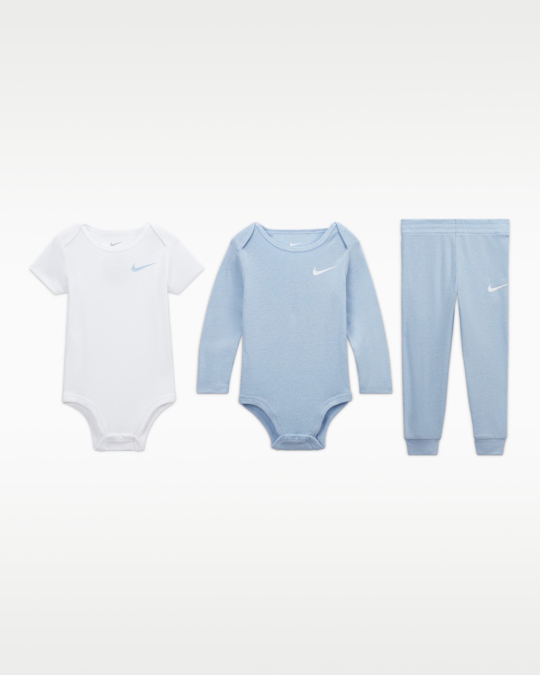 Nike Baby Essentials Baby (6-12M) 3-Piece Bodysuit and Pants Set
